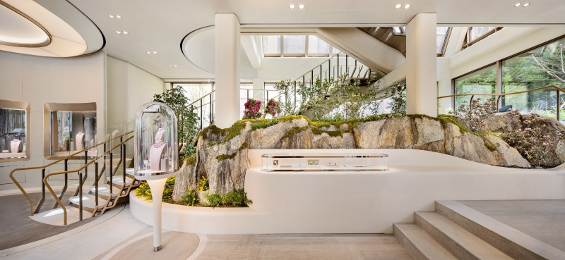 Van Cleef & Arpels Seoul Maison - Jouin Manku ©Yongjoon Choi
