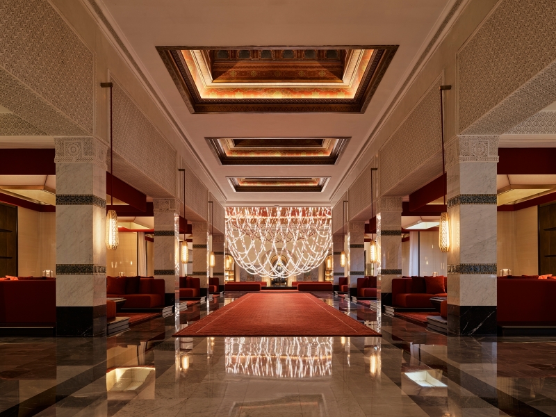 Chandelier, La Mamounia © Anson Smart
