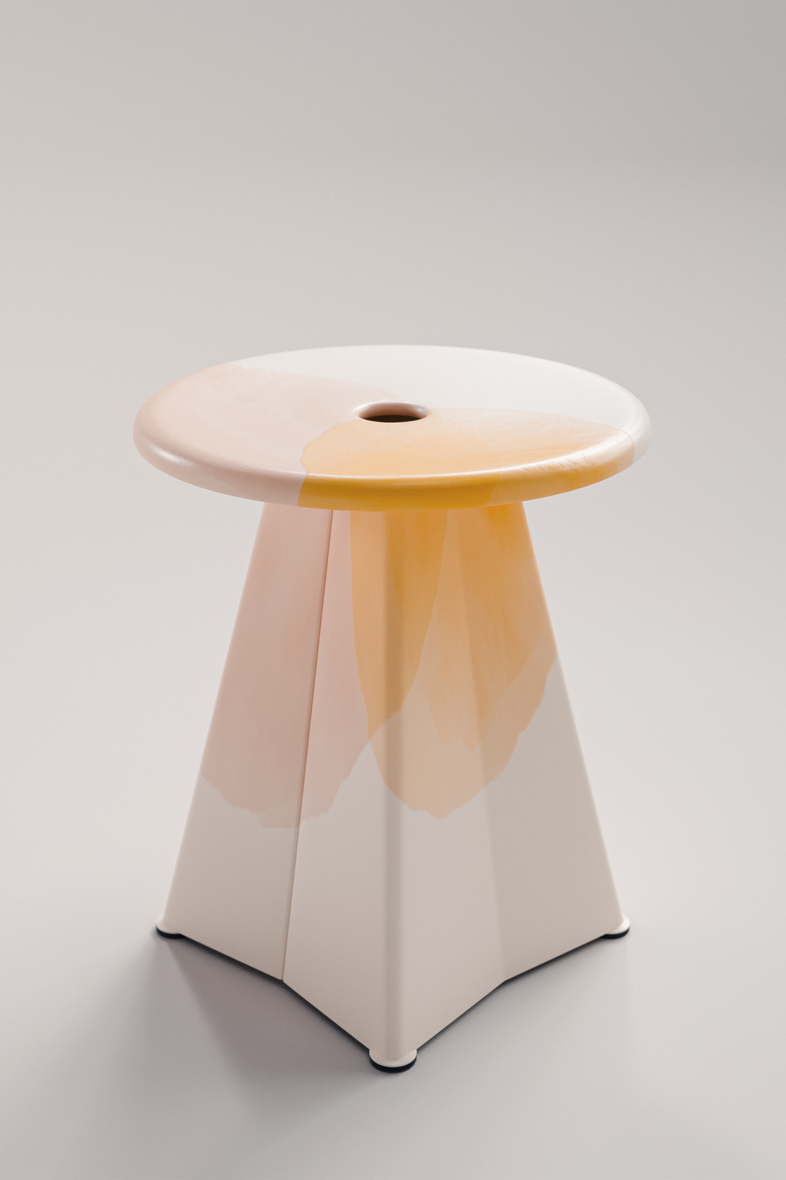 Stool proposal for La Source Garouste (c) Jouin Manku