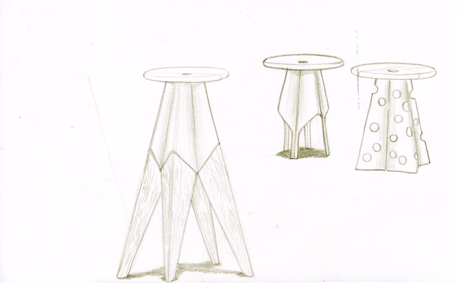 Stools for La Source Garouste (c) Jouin Manku