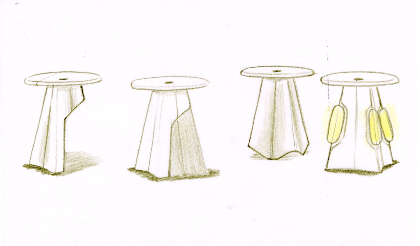 Stools for La Source Garouste (c) Jouin Manku