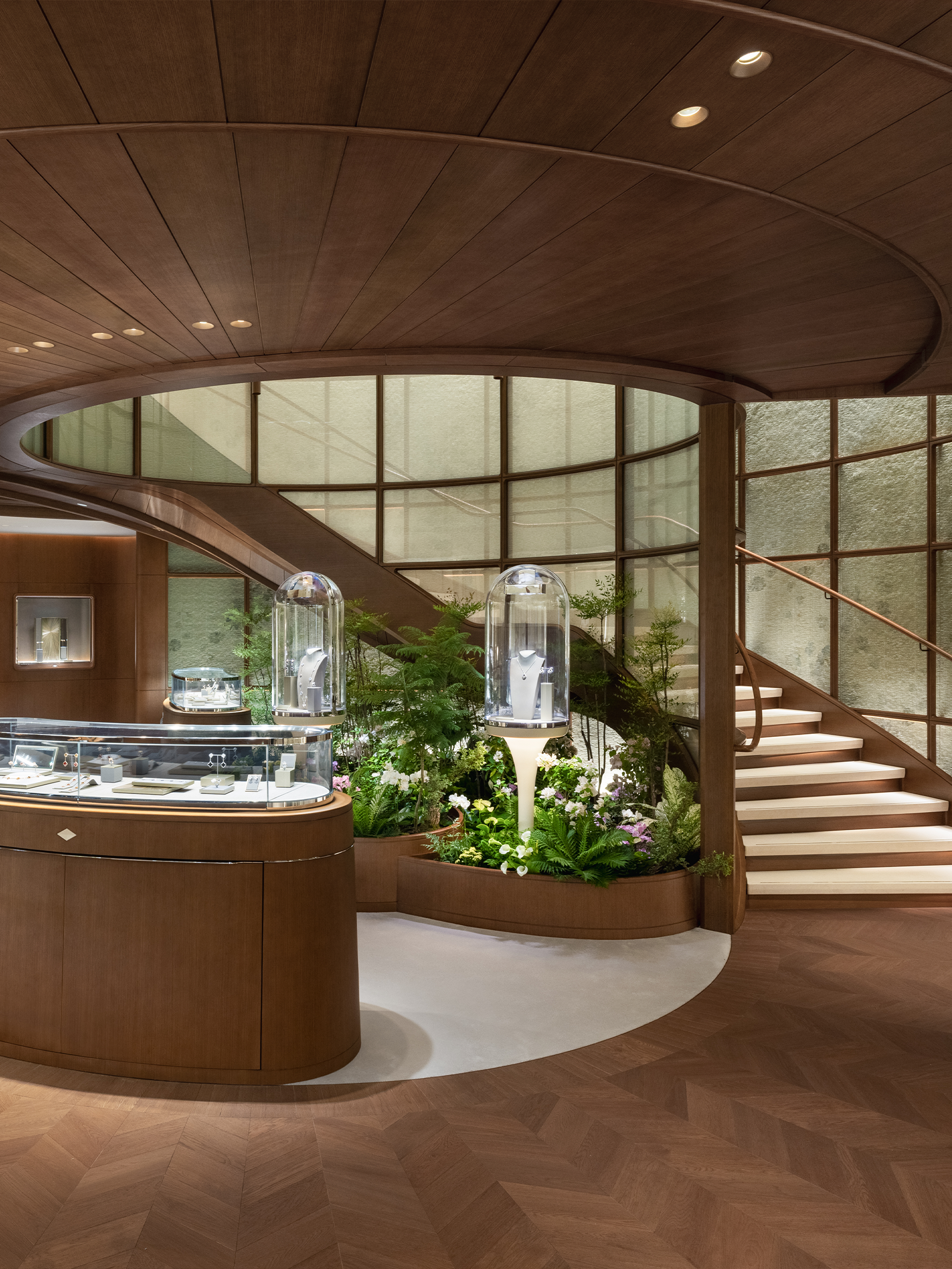 Van Cleef & Arpels Seoul Maison - Jouin Manku ©Yongjoon Choi
