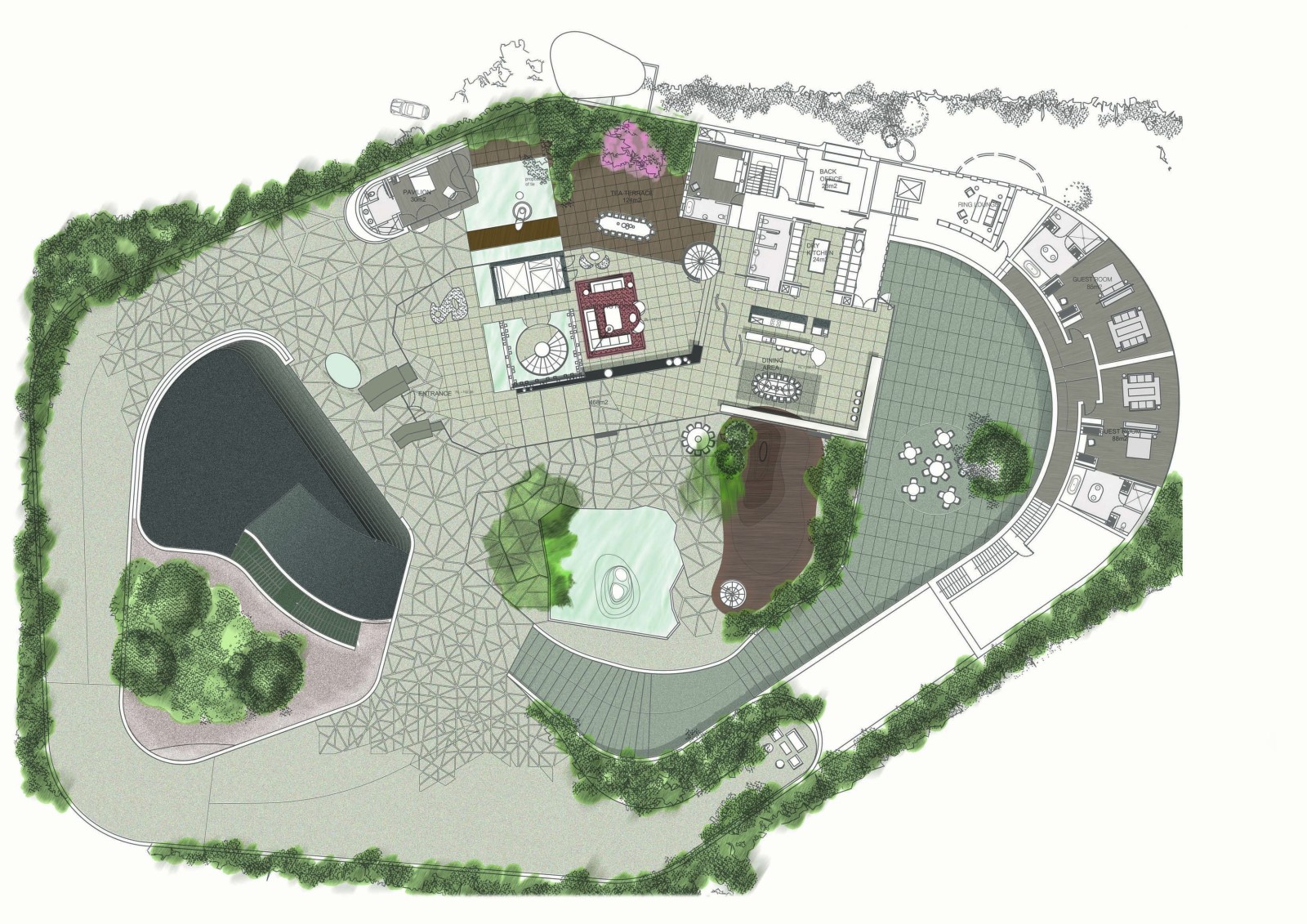 Groundfloor - YTL Residence © Jouin Manku