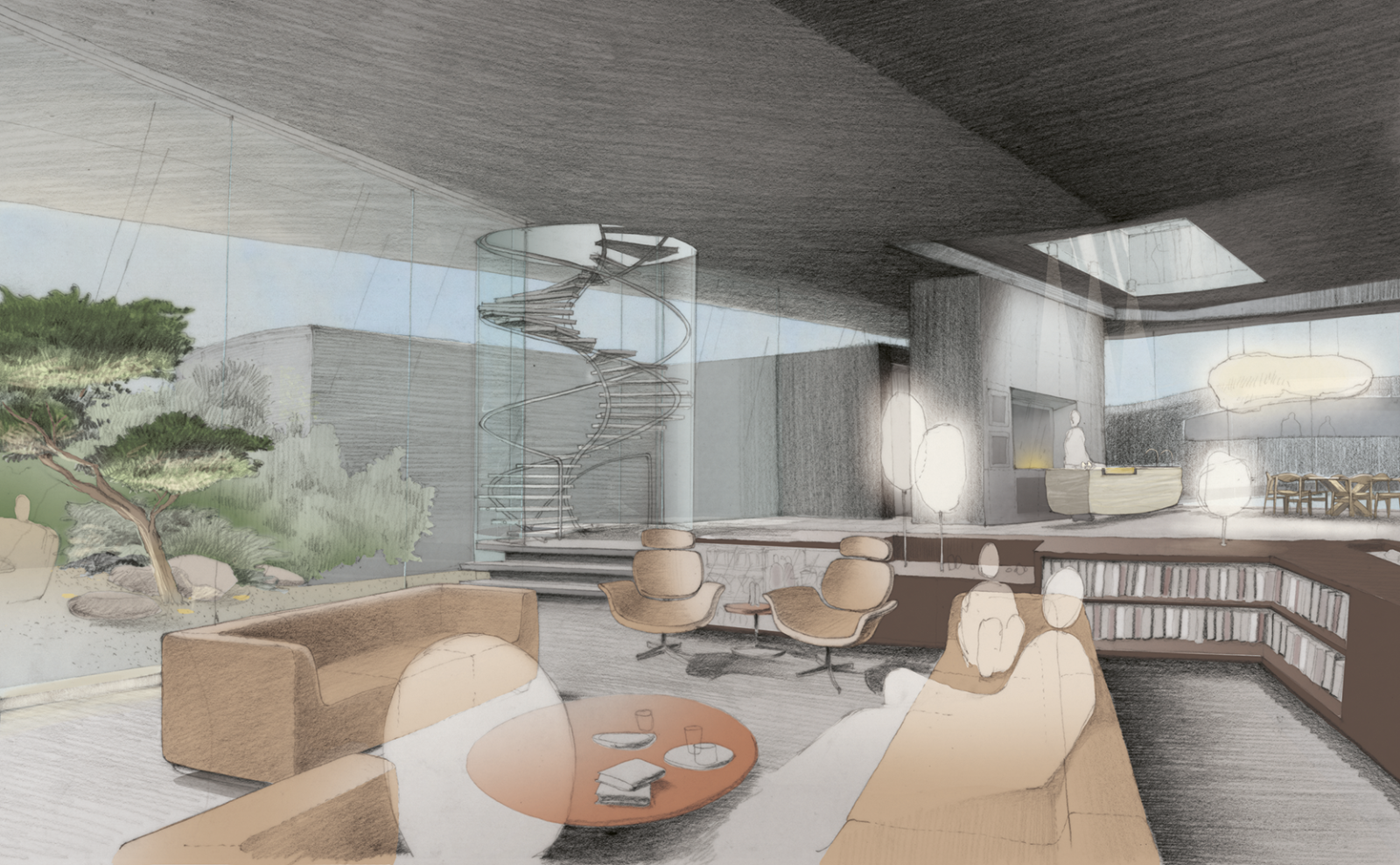 Living room - YTL Residence © Jouin Manku