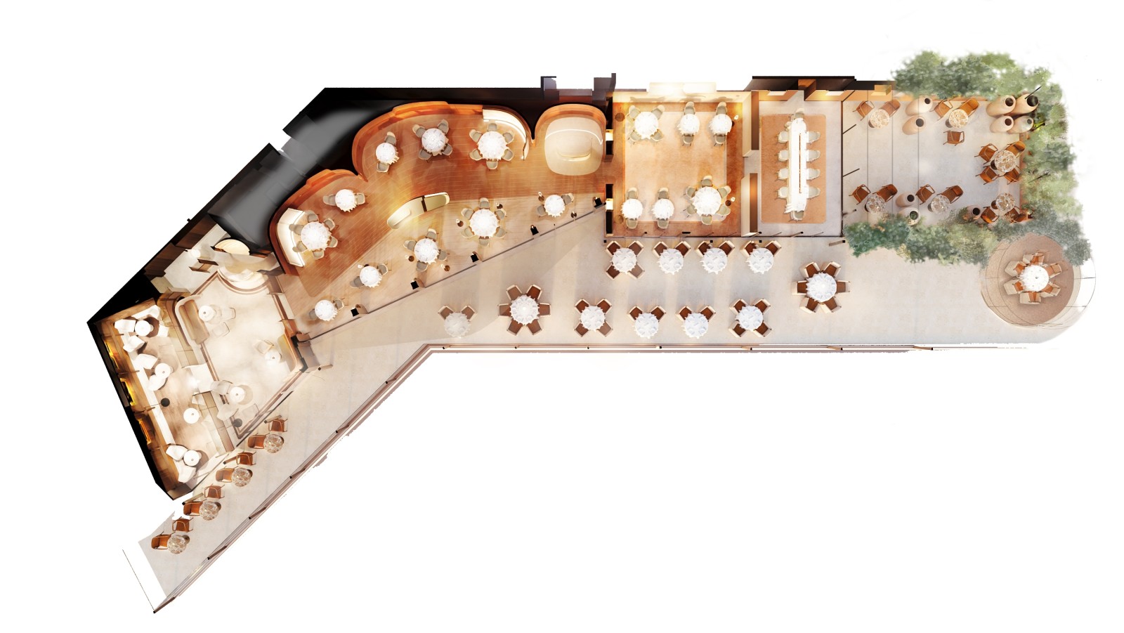 La Pergola, Rome Cavalieri Waldorf Astoria & Chef Heinz Beck, Studio Jouin Manku