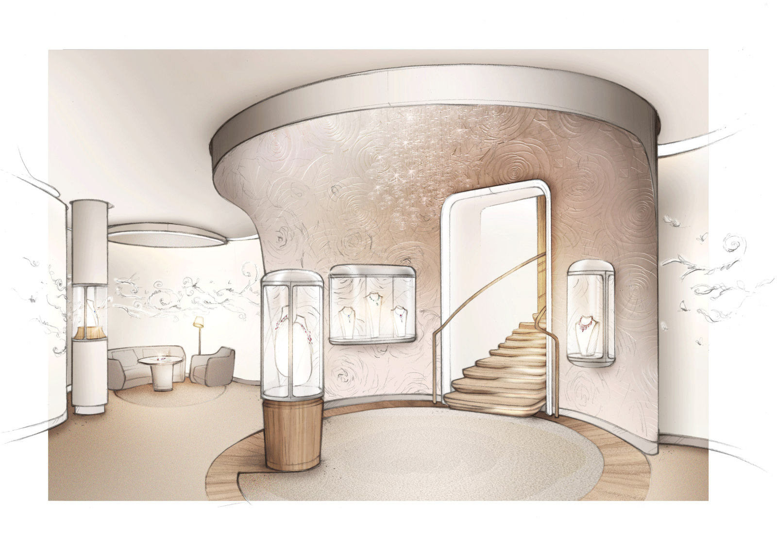 Maison Van Cleef & Arpels - Paris Place Vendôme - Jouin Manku © Jouin Manku