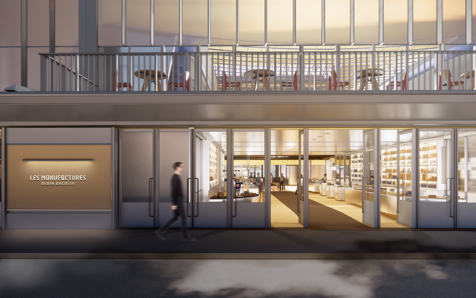 Perspectives - Maison du Peuple © Studio Jouin Manku