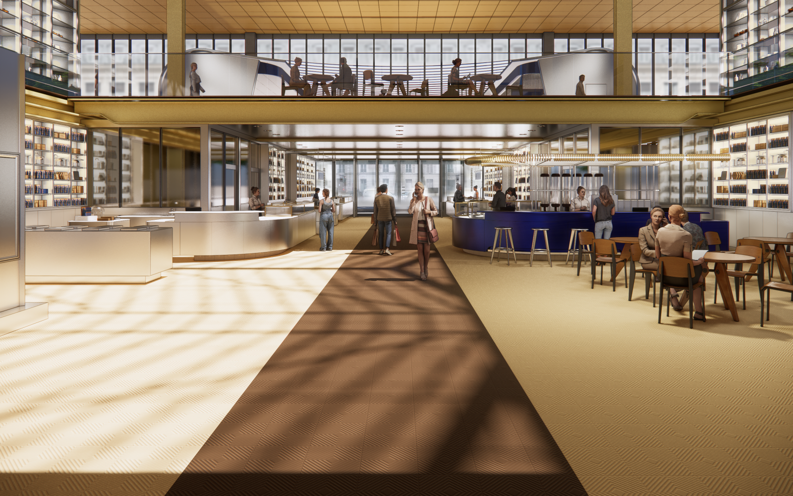 Perspectives - Maison du Peuple © Studio Jouin Manku