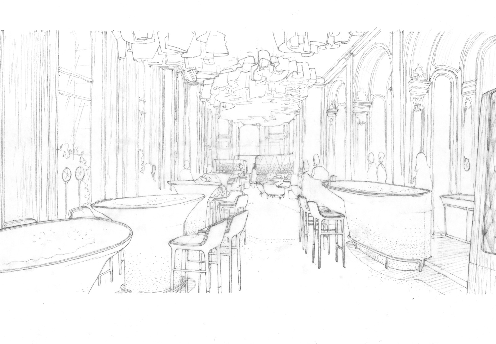 Bar du Plaza Athénée, Jouin Manku