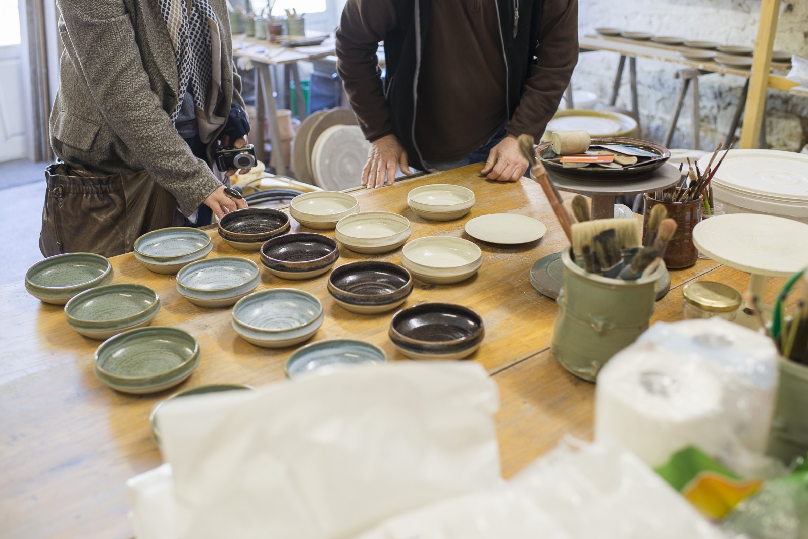 Céramique - Abbaye de Fontevraud © David Darrault