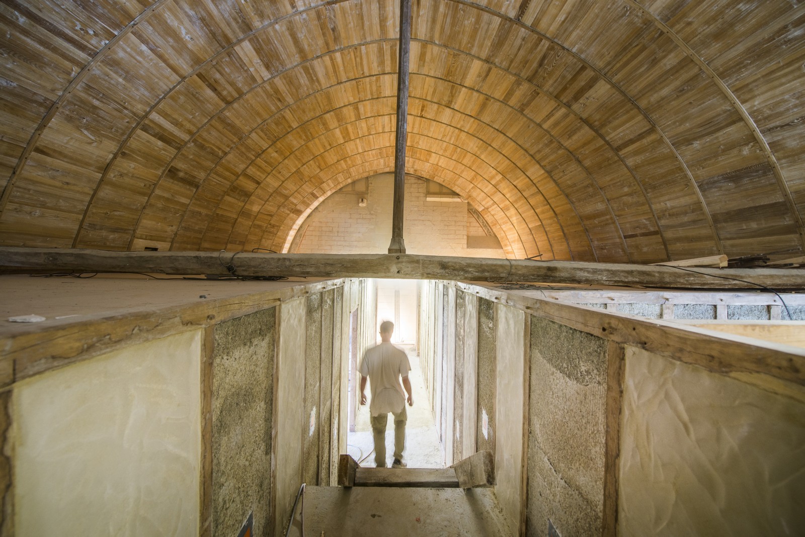 Abbaye de Fontevraud - Chantier © David Darrault