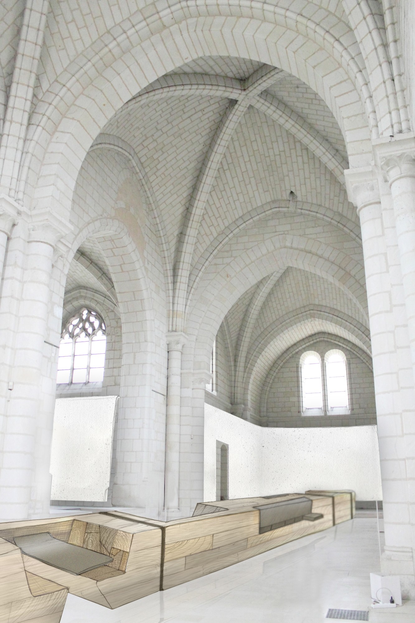 Abbaye de Fontevraud - Jouin Manku