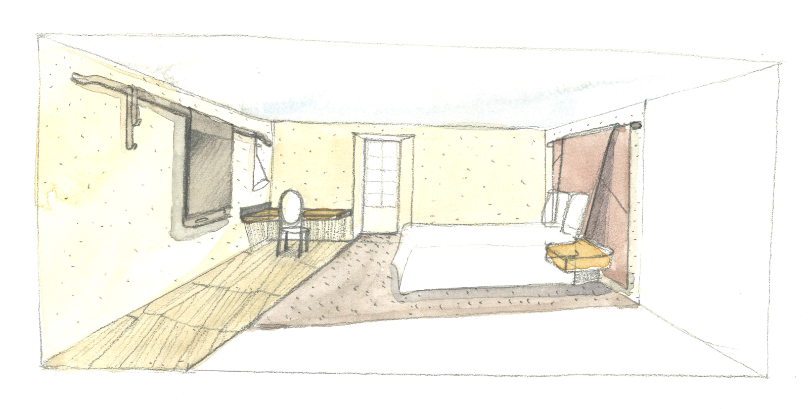 Croquis - Abbaye de Fontevraud © Jouin Manku