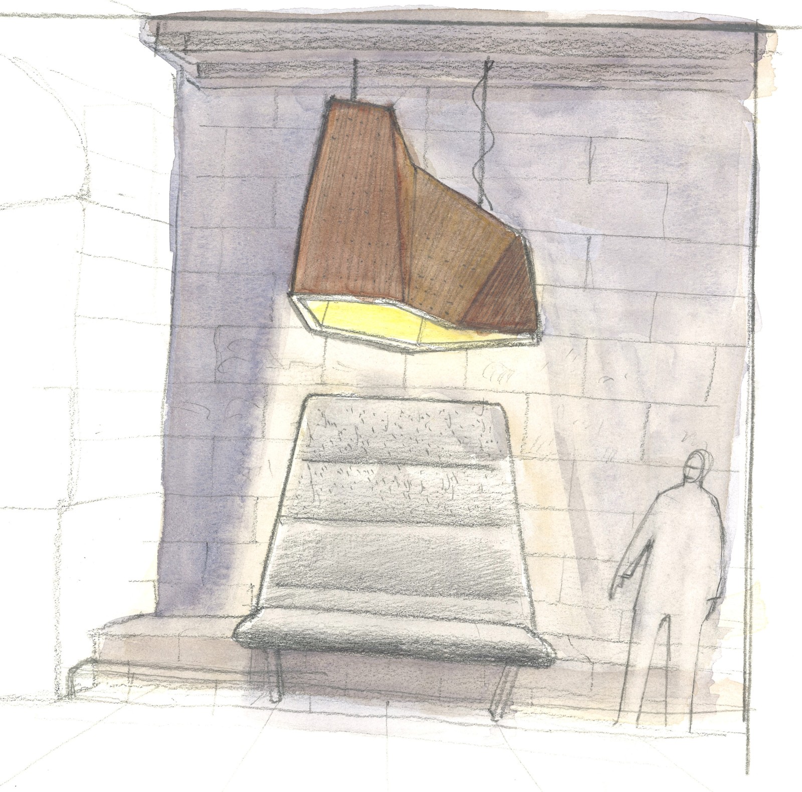 Croquis Abbaye de Fontevraud © Jouin Manku