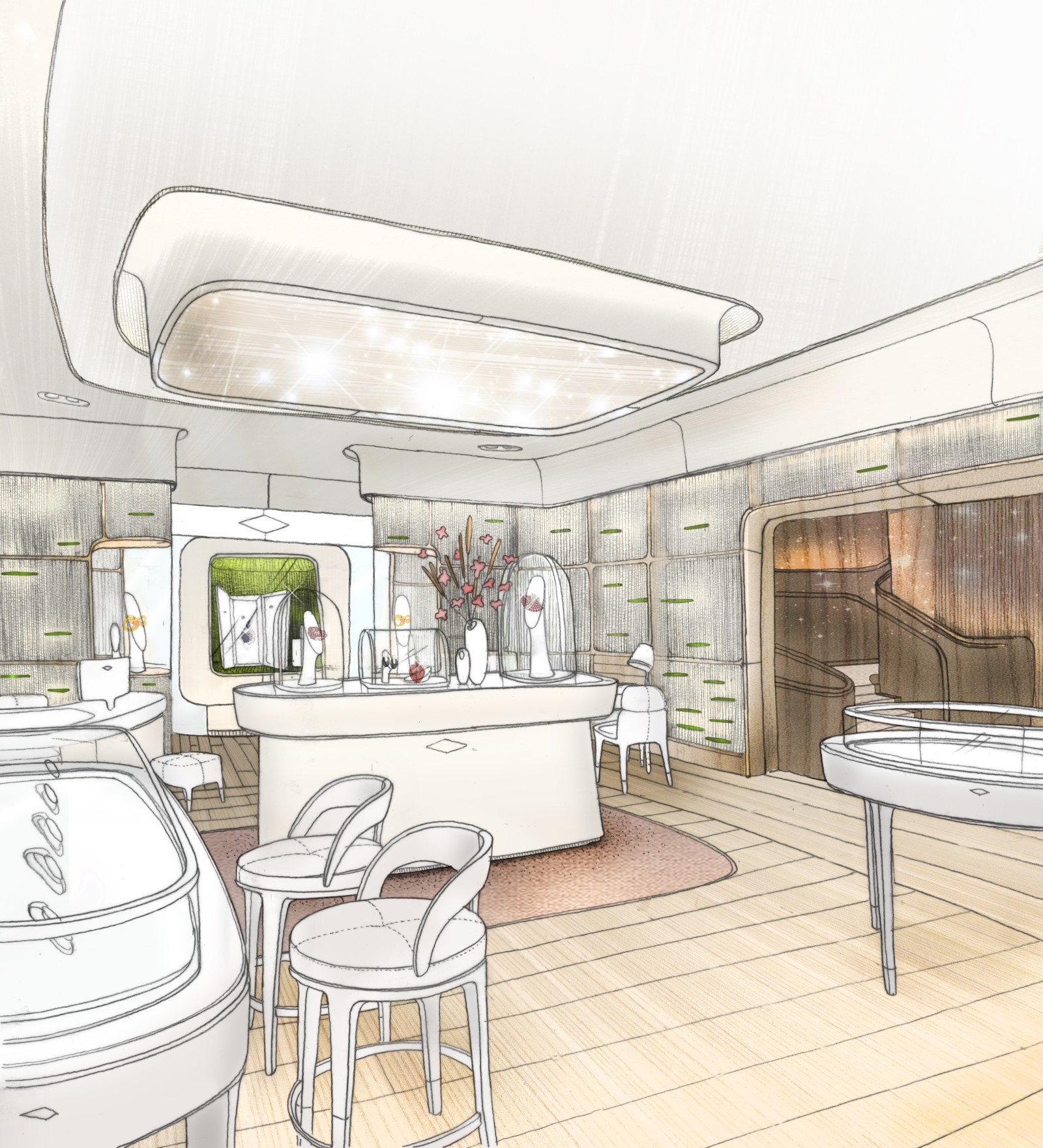 Van Cleef & Arpels - Ginza © Jouin Manku