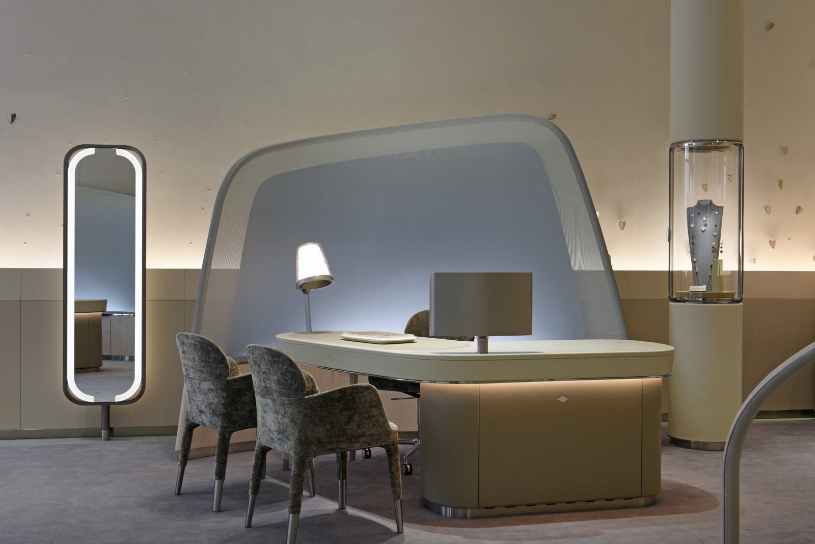 Van Cleef & Arpels Miami, Jouin Manku © Ken Hayden