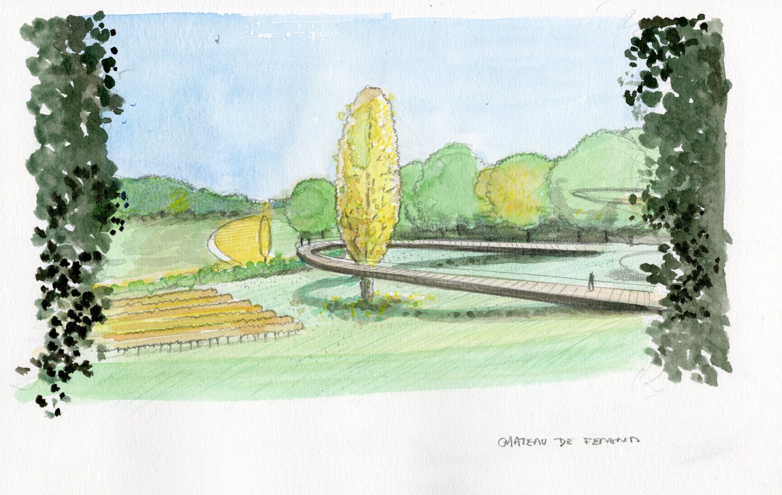 Chateau de Ferrand, Jouin Manku © Jouin Manku