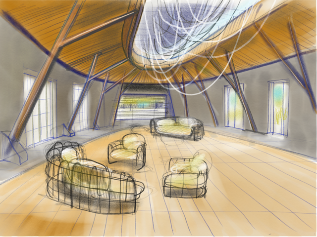 Chateau de Ferrand, Jouin Manku © Jouin Manku