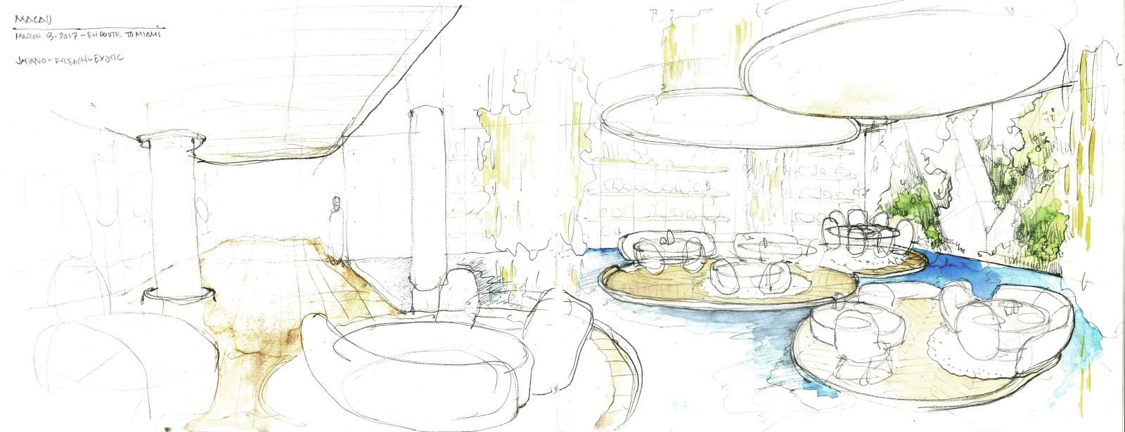 Alain Ducasse at Morpheus © Studio Jouin Manku