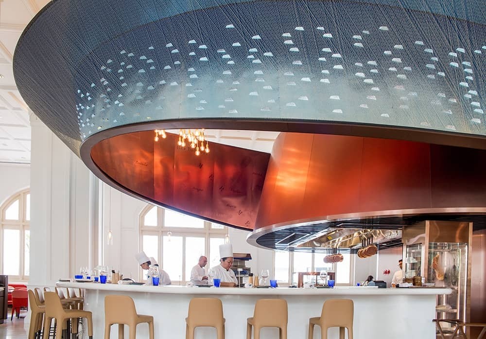 Osteria BBR by Alain Ducasse - Raffles - Jouin Manku  © Raffles Singapour