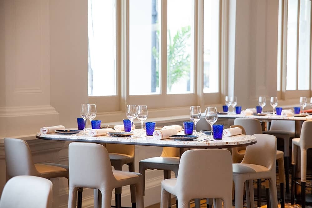 Osteria BBR by Alain Ducasse, Jouin Manku © Raffles Singapour