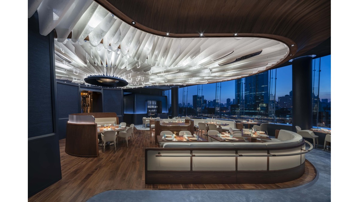 Blue by Alain Ducasse à Bangkok, Jouin Manku