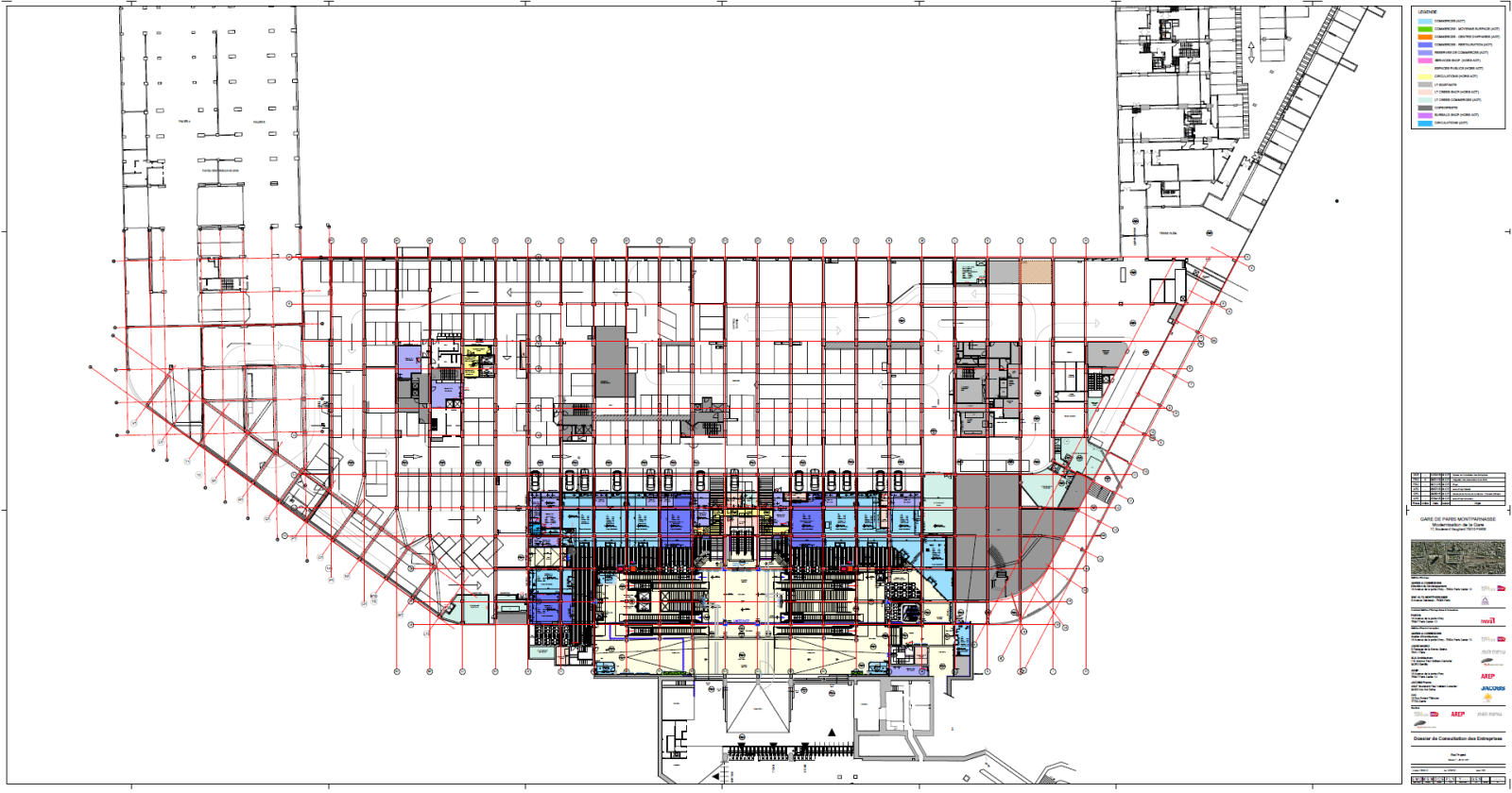 Gare Montparnasse, Jouin Manku © Jouin Manku