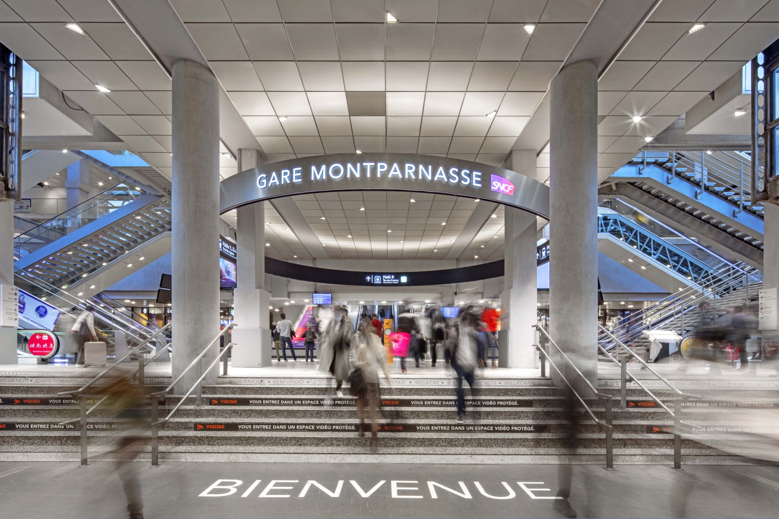 Gare Montparnasse, Jouin Manku © Eric Laignel