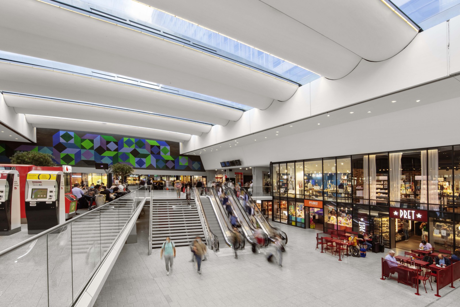 Gare Montparnasse, Jouin Manku © Eric Laignel