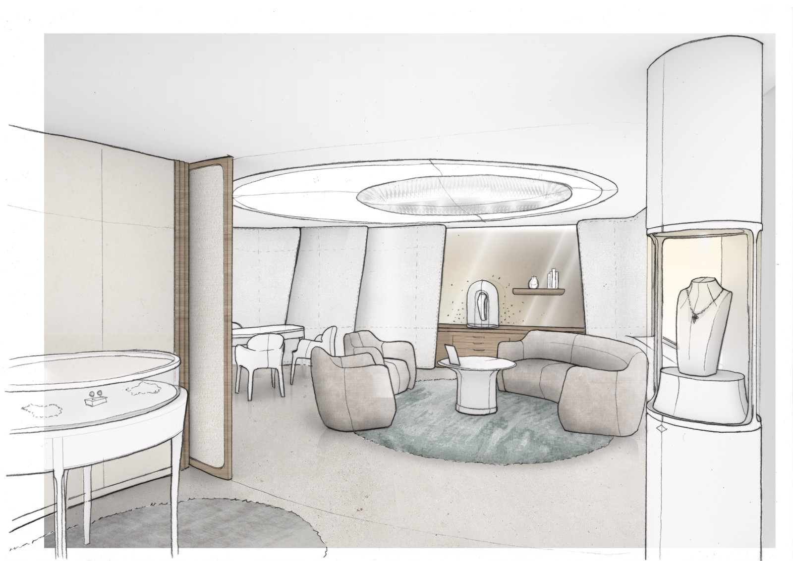 Maison Van Cleef & Arpels - Hong Kong © Jouin Manku