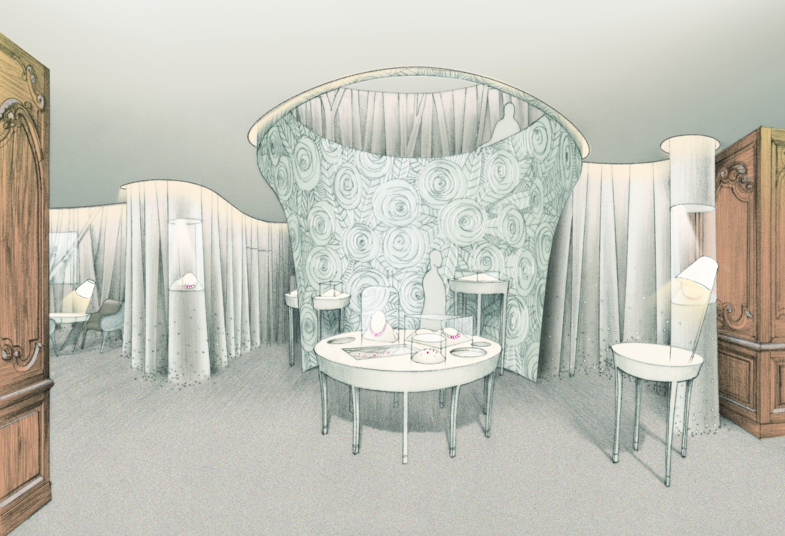 Van Cleef & Arpels Seoul Maison © Studio Jouin Manku