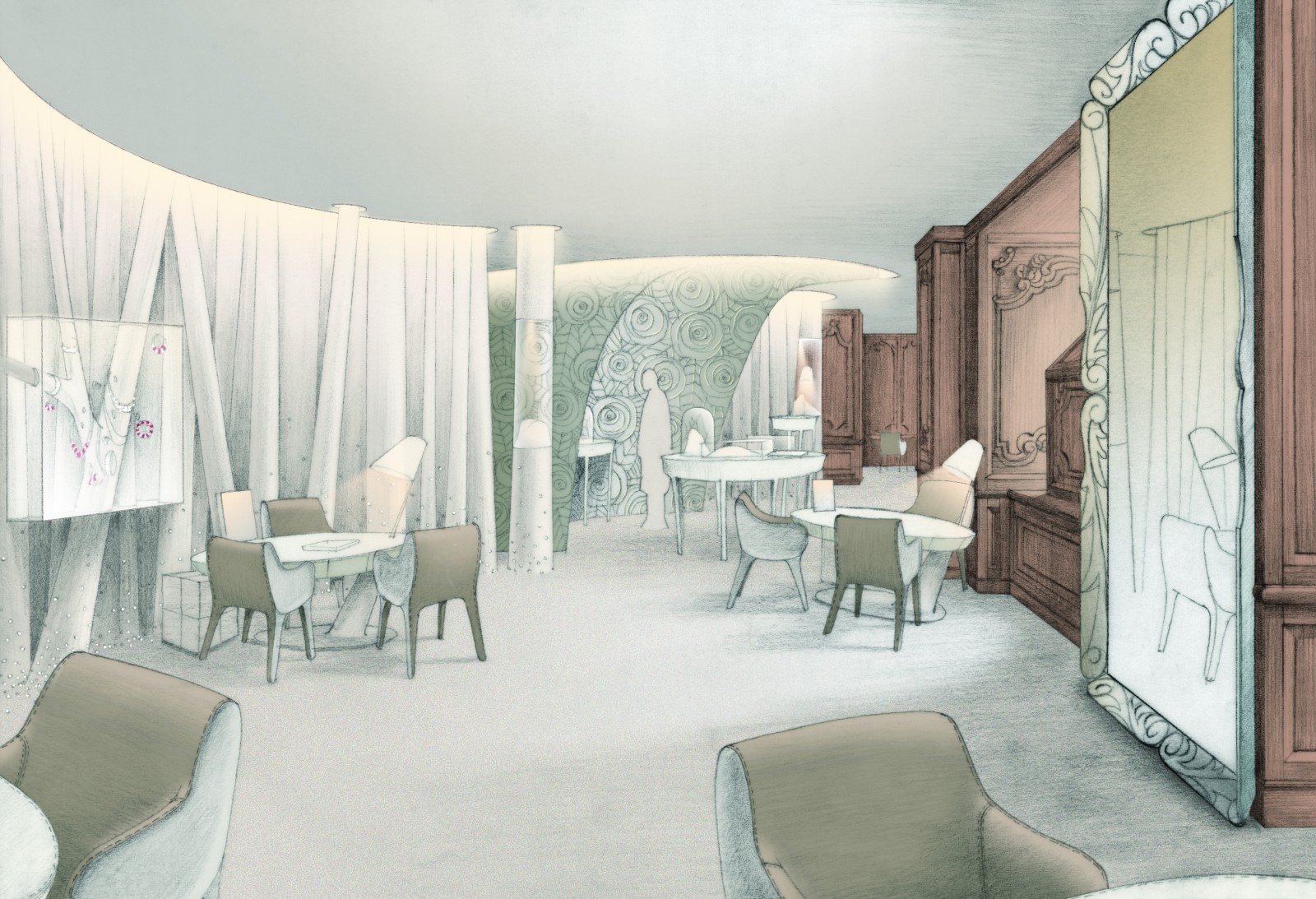 Van Cleef & Arpels Seoul Maison © Studio Jouin Manku