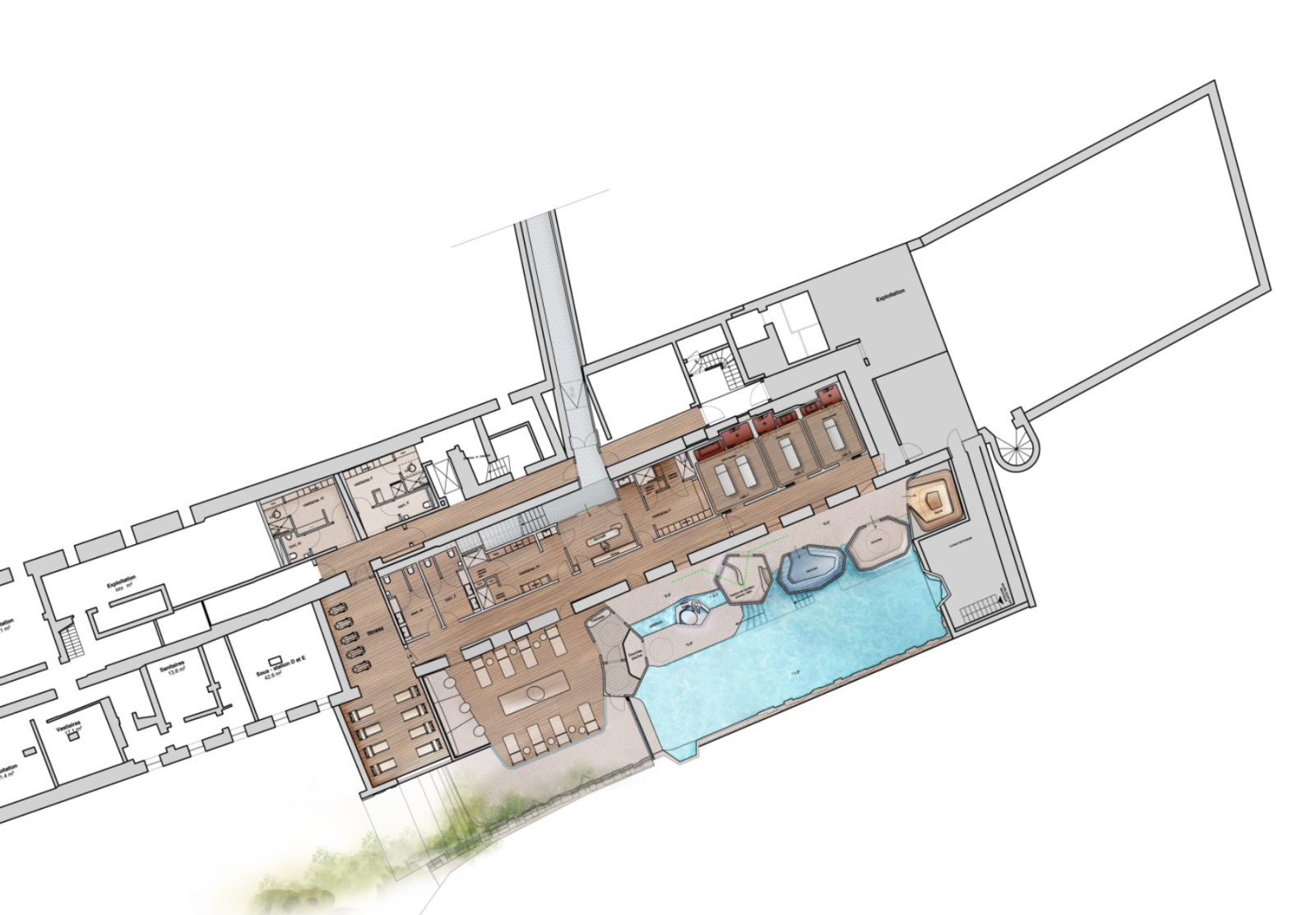 Hôtel Les Haras  © Jouin Manku