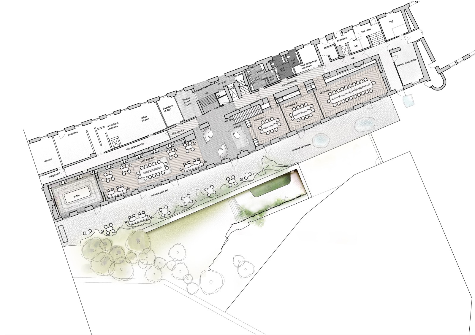 Hôtel Les Haras  © Jouin Manku