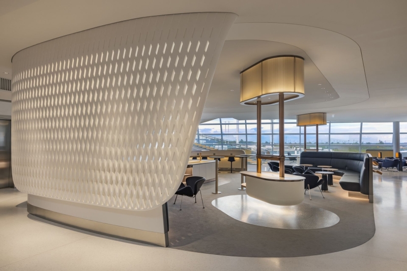 Lounge Terminal 2F, Jouin Manku for AirFrance © Jérôme Galland
