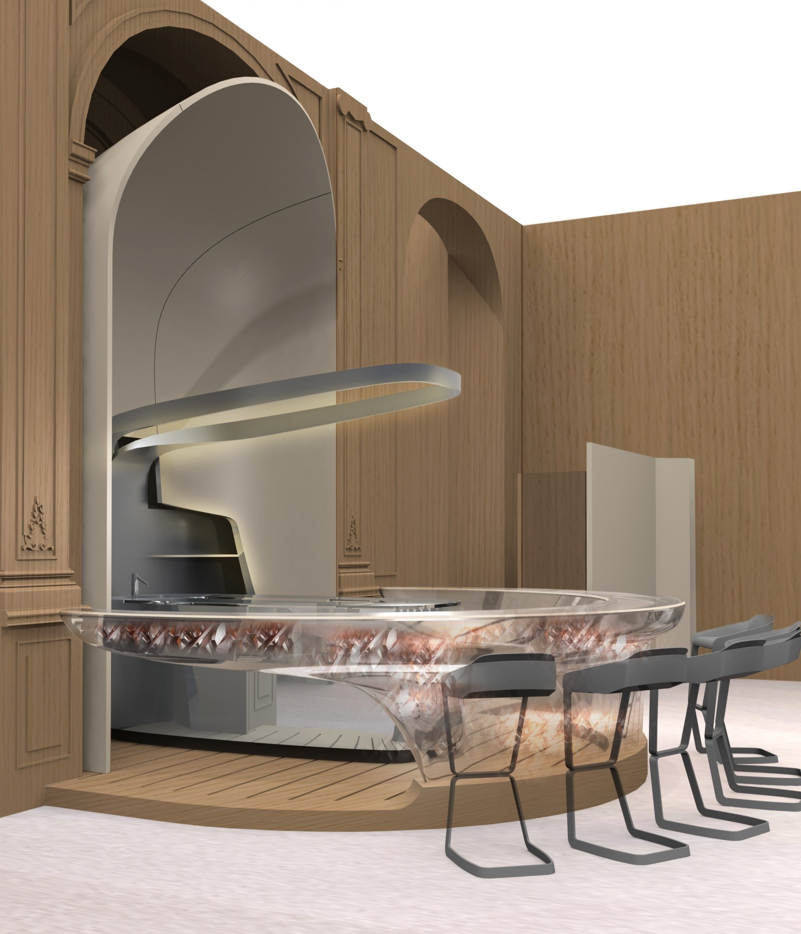 Bar Plaza Athénée - Jouin Manku