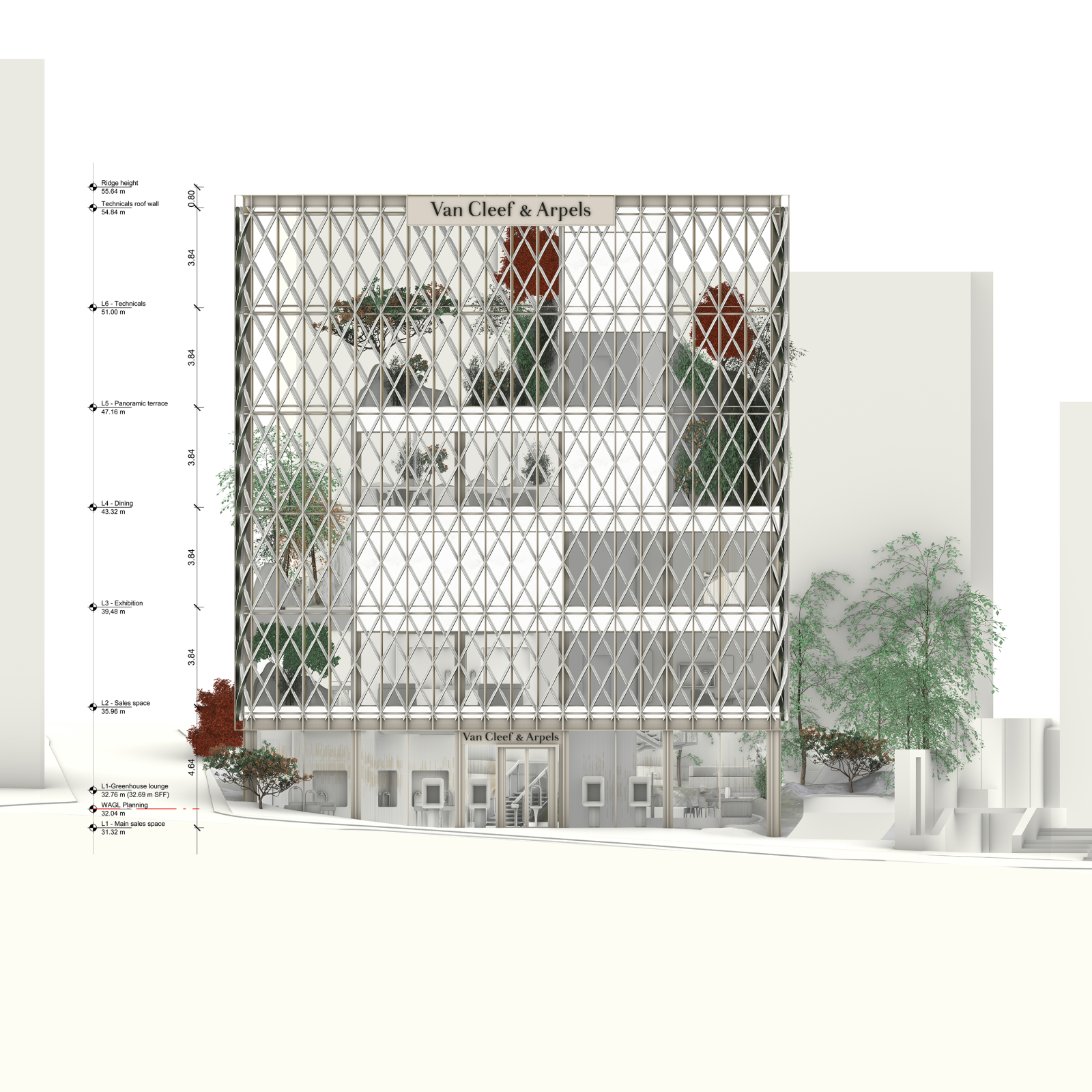 Van Cleef & Arpels Seoul Maison - Jouin Manku