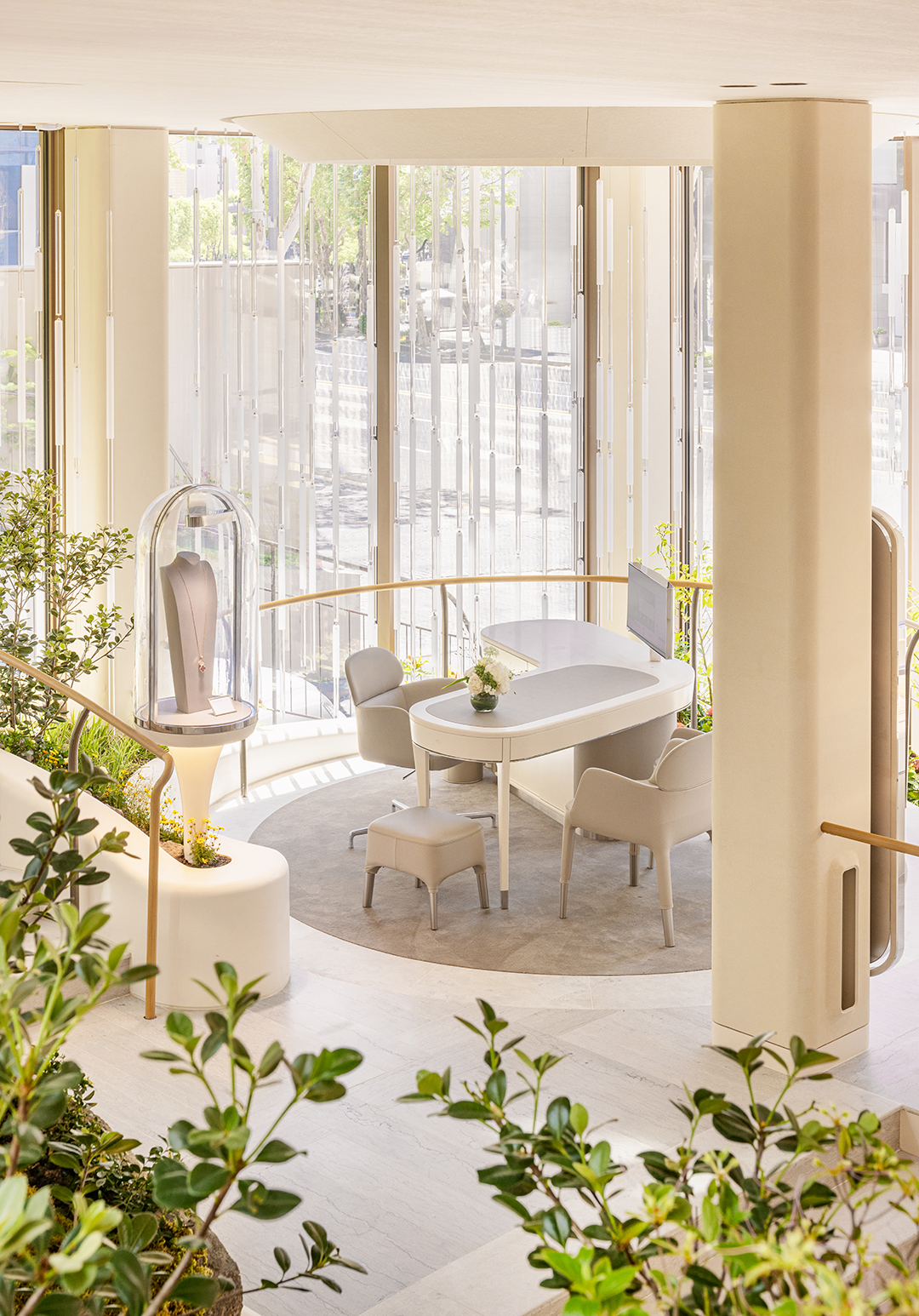 Van Cleef & Arpels Seoul Maison - Jouin Manku ©Yongjoon Choi