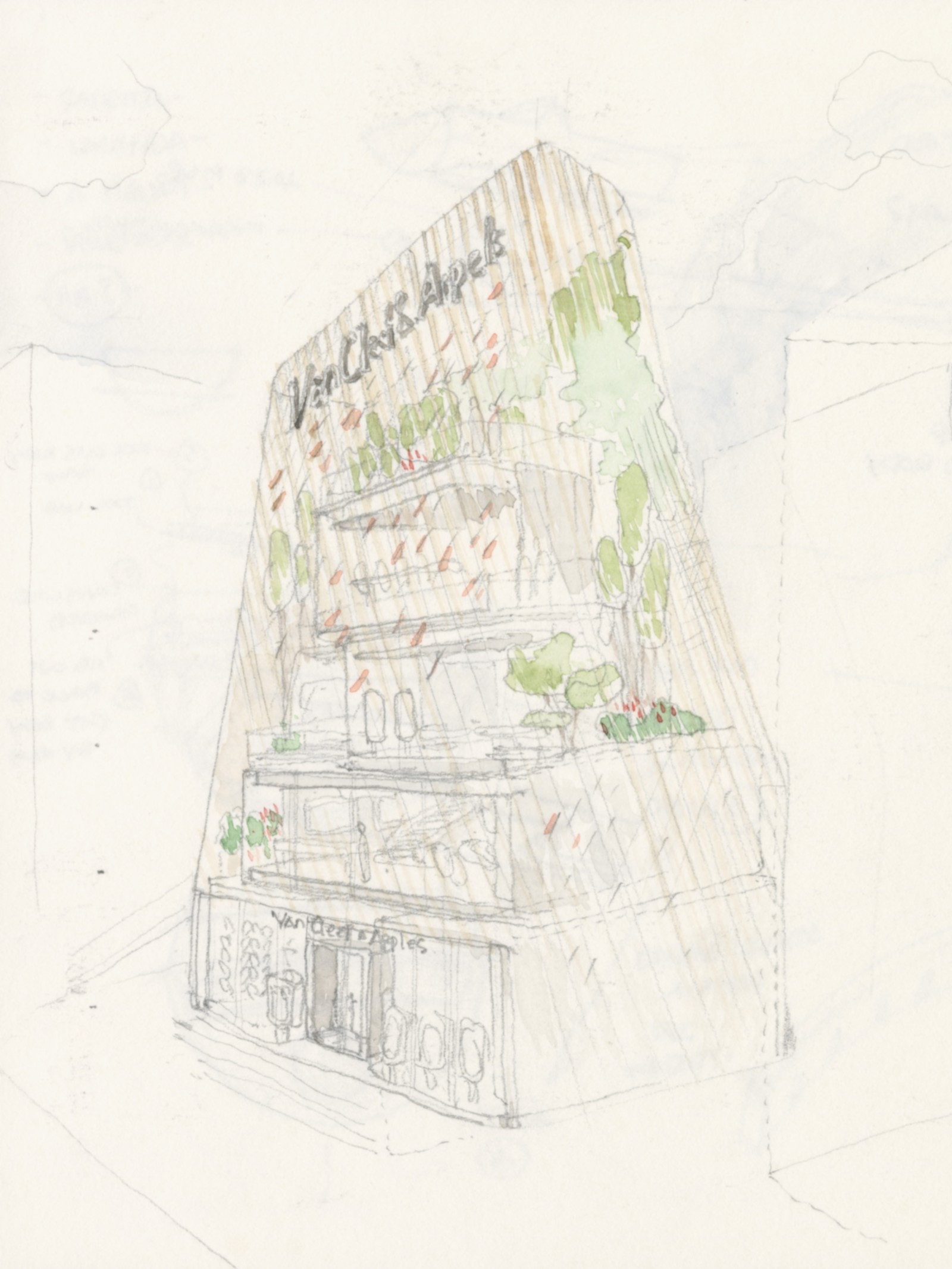 Van Cleef & Arpels Seoul Maison © Studio Jouin Manku