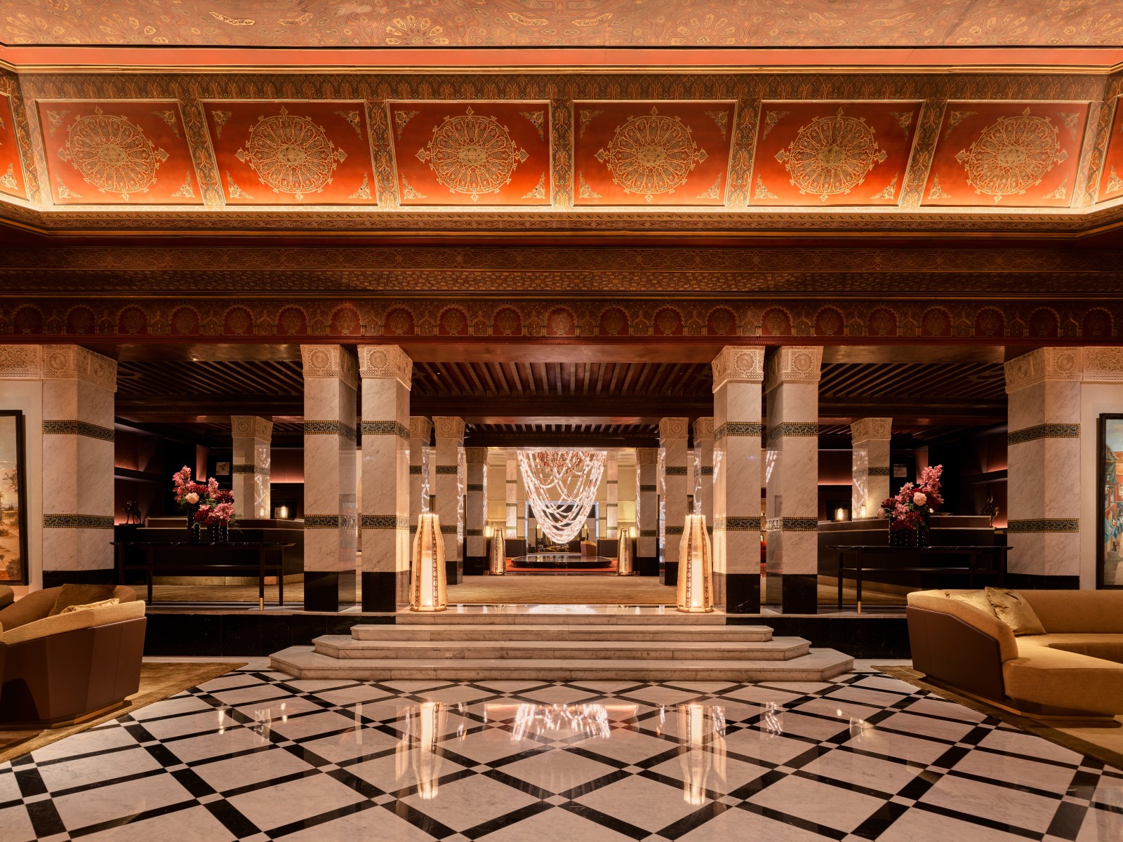 Lobby, La Mamounia © Anson Smart