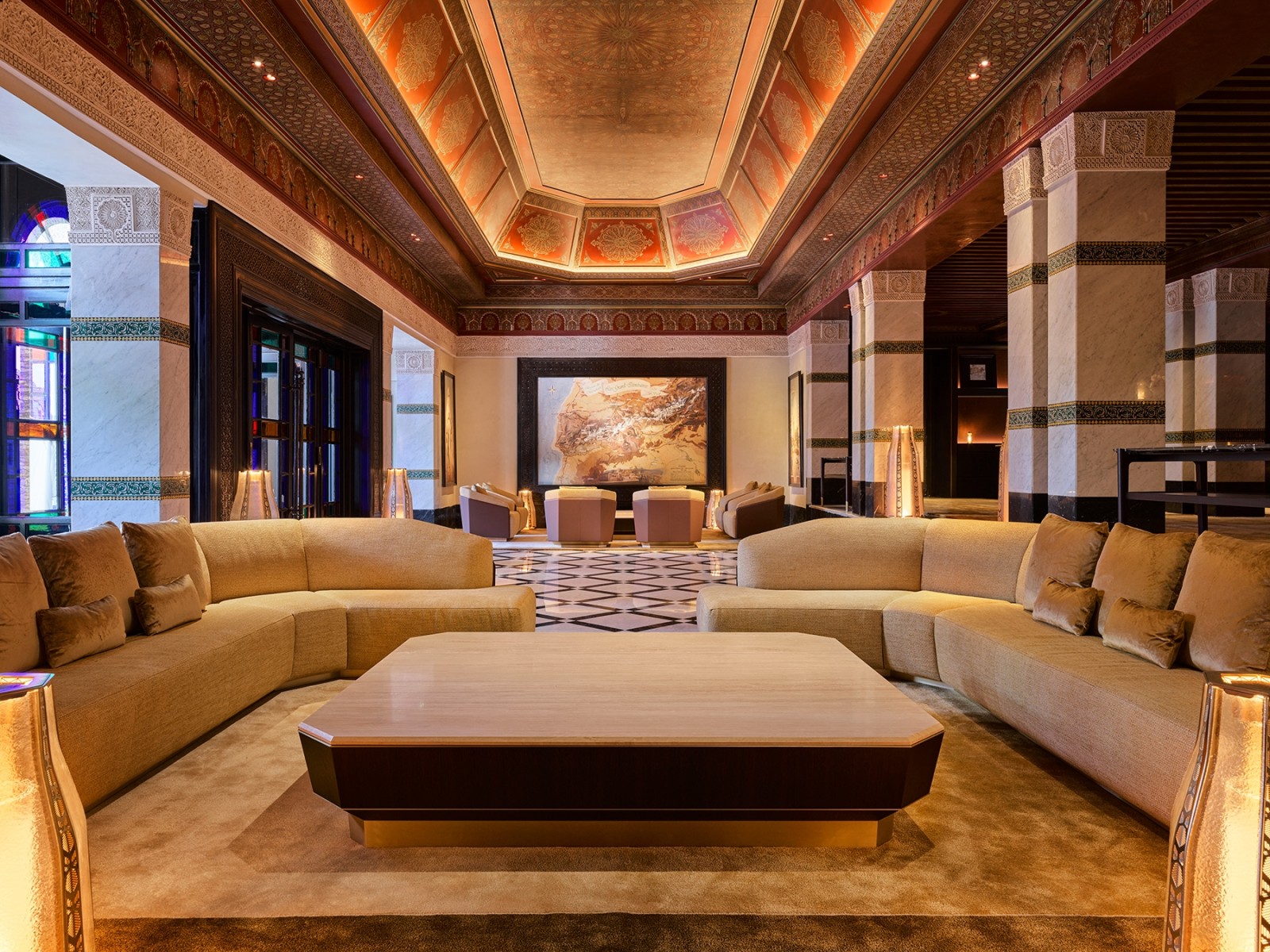Lobby, La Mamounia © Anson Smart