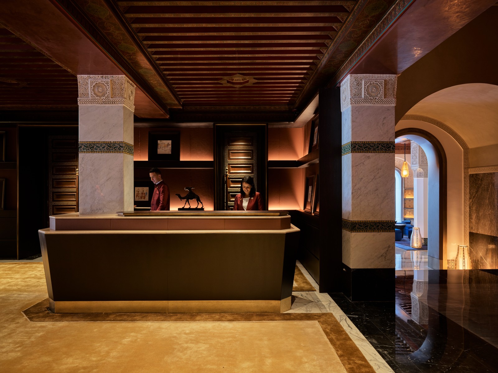 Lobby, La Mamounia © Anson Smart